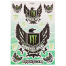 Наклейки (набор) спонсор MONSTER ENERGY (17х26см) (#7059)