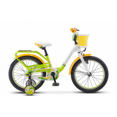 Велосипед 18" STELS Pilot-190 9" Зелёный/жёлтый/белый