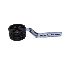 Колеса тренировочные TW-05+HL-F22,  12"-20", пластик в упаковке, черные