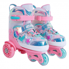 Рол. коньки Azure р.27-30 (XS) pink