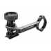 Крепление фонаря переднего GACIRON  H10, алюм. черный,1хомут, совместим с Go-Pro, Garmin