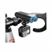 Крепление фонаря переднего GACIRON  H10, алюм. черный,1хомут, совместим с Go-Pro, Garmin