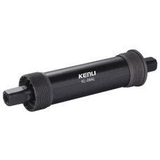 Каретка Kenli KL-08A 100х150мм 1.37"х24tpi,  ось под квадрат для FatBike