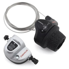 Шифтер Nexus,  3S41E,  3ск,  оплетк,  1300мм коротк.  ручк.