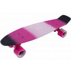 Скейтборд пластиковый Multicolor 22 pink/black