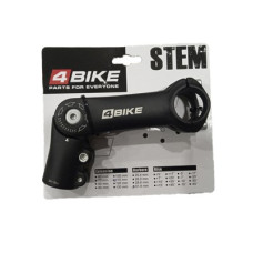 Вынос руля "4BIKE",  алюминиевый,  TDS-C269,  L:110,  R:0-90°,  D:31.8мм