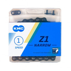 Цепь KMC Z1 Narrow Brown,  для 1-ск.  112 звеньев,  1/2"X3/32,
