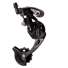 Переключатель задний Microshift MarvoLT RD-M46S,  9 ск. , короткая,  алюминий,  черный