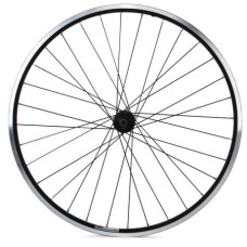 Колесо 26" переднее Диск,  дв. обод,  втулка алюм,  на промподшипниках,  эксцентрик