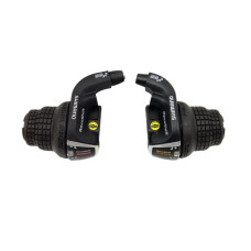 Шифтеры Shimano Tourney,  RS35,  лев/пр,  3x7ск,  тр. +оплетк,  ESLRS35P7A