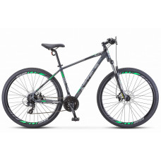 Велосипед 29" STELS Navigator-930 MD (16.5" Антрацитовый/Зеленый)