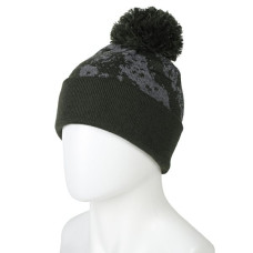 Шапка взрослая модель DRC21HK084,  зеленый с серым