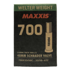 Камера 700x33/50C Maxxis Welter Weight 0.8 мм авто нип.  48 мм