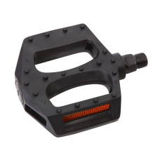 Педали HF-820,  ось 9/16",  пластиковые чёрные