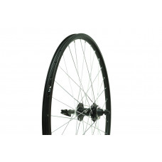 Колесо 26" MTB заднее под трещотку, дв. обод DA18,  втулка JY-D242DSE DISC 14G*32H, черный
