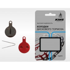 Колодки дискового тормоза KMS,  органика,  №32