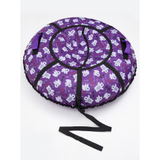 Ватрушка Вихрь Оксфорд принты 100 + камера (мишки на сиреневом)