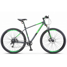 Велосипед 29" STELS Navigator-920 MD (18.5" Антрацитовый/Зеленый)