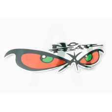 Наклейка логотип NO FEAR (30х10см) (#5644A)