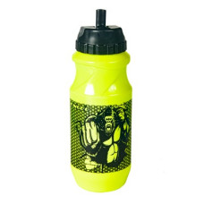 Велобутылка Enlee RR-20 Gorilla Yellow 0,6 л,  желтая