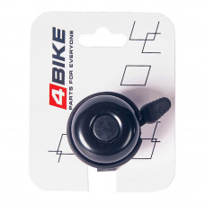 Велозвонок 4BIKE BB3207-Blk D-40мм,  черный