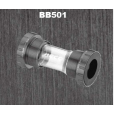 Каретка NECO MTB BB501, BC1.37”X24T 68\73mm, ось 22*24мм,2 увеличенных промподшипника