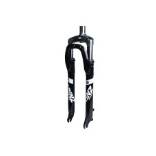 Вилка 27,5"*1,1\8" GRINZ ES 225-2 черная\белая
