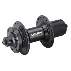 Втулка задняя Solon DH902R 32H DISC M10*135mm, эксц, черная, крепл. IS6,2промподш, под кассету 8/9
