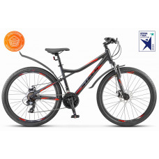 Велосипед 26" STELS Navigator-610 MD (16" Черный/Красный)
