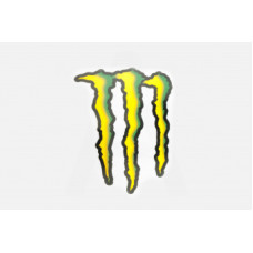 Наклейка логотип MONSTER ENERGY (27х18см) (#7312A)