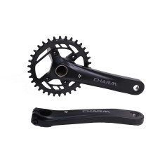 Система PROWHEEL CHARM-34T-TT-34T*175mm, AL-6061-T6, CHAINLINE:53mm, BCD:76mm, BB SETS:PW-BB73+/PW-BB92