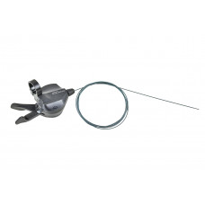 Шифтер SHIMANO CUES, SL-U4000-9R, RAPIDFIRE PLUS, правый,9-пер, трос 2050мм, с индик,