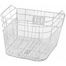 Корзина JL-027 передняя белая,  для 28"