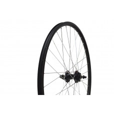 Колесо 27,5"MTB переднее, дв. обод Qijian DA-18, втулка Solon DH902F,32H Disc,2 промпод, крепл