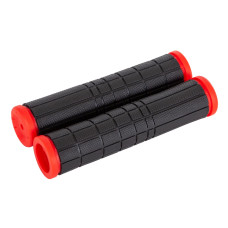 Грипсы STG SZ-068,  черный с красным
