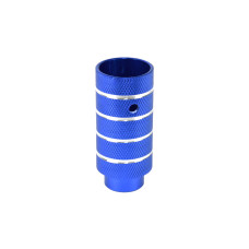 Пеги BMX CHISMAN CM-D17 50х110мм 3/8*26T, насечка,  алюм. сплав 6061 синий, штука