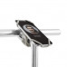 Держатель для смартфона силиконовый НА ВЫНОС универ.  4.0"-6.5" BIKE TIE PRO 2 серый BONE