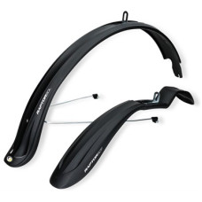 Крылья Simpla Raptor SD Long для 26"-28”,  к-т,  универсальные,  удлиненные,  черные.