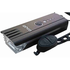 Фара передняя GIYO,  индикатор питания,  USB,  инд. уп. , звонок