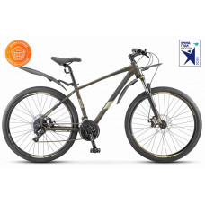 Велосипед 27.5" STELS Navigator-745 MD (19" Темно-оливковый)