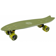 Скейтборд пластиковый Fishboard 23 dark green TLS-406