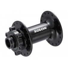 Втулка передняя Solon DH908TF BOOST 32H DISC M15*110mm, ось 15мм, черная, крепл. IS6,2промподшипника