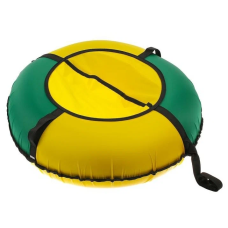 Ватрушка "Вихрь Эконом ткань 210" 75 см + камера (зелено-желтый)