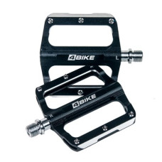 Педали 4BIKE K306SBLK,  черные,  120х100х18 мм,  3 промподшипника,  Cr-Mo ось