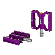 Педали STG BC-PD213 алюм. , комб.  подшип. , фиолетовый