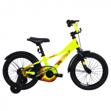 Велосипед TechTeam Cruise 14" neon green (сталь)