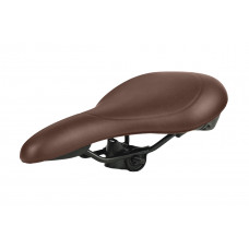 Седло KS-9040 MTB 260*200mm, комфорт, коричневое