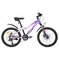 Велосипед TechTeam Elis 24"х13 фиолетовый