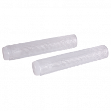 Н-р грипсы 2шт с барендами Drop,160mm,  transparent