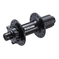 Втулка задняя Solon DH910TR BOOST 32H DISC M12*148mm, ось12мм, черн, крепл. IS6,2промподш, под кассету 10